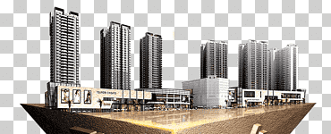 Ilustración de edificios, edificio, fondo de edificio de ciudad, mueble, edificio, ciudad png