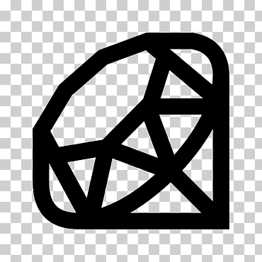 ruby on rails lenguaje de programación programación de computadora iconos de computadora, ruby, ángulo, triángulo, computadora png