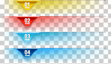 nº geométrico, tabla de opciones de cuatro capas, infografía, azul, ángulo png