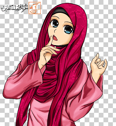 islam de dibujos animados musulmanes, chica musulmana, niño, cara, personaje de ficción png