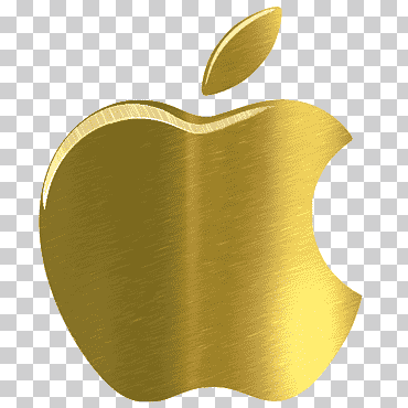 logo de apple de oro, iconos de computadora de golden apple, logo de apple, material, Fondo de escritorio, metal png
