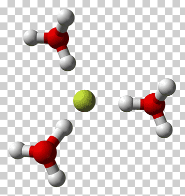 ion fluoruro de hidrógeno hidronio, hidrógeno, fluoruro, 3 d png