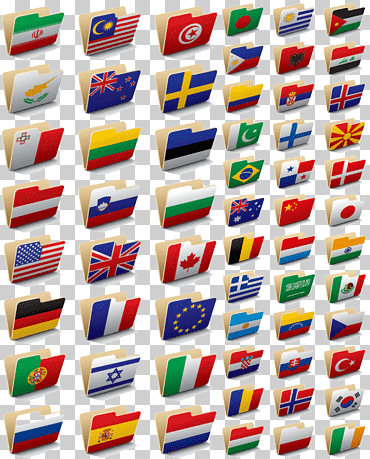 bandera nacional icono de directorio, carpeta de banderas, bandera, bandera de los estados unidos, bandera de la india png