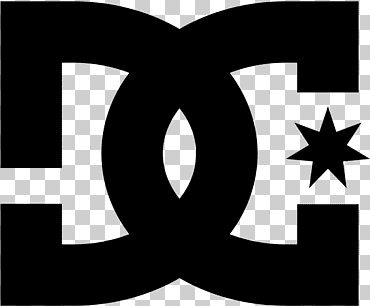 logo dc shoes, iconos logos emojis, marcas icónicas, corriente continua png