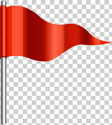 bandera de banderín rojo, bandera roja, bandera roja pequeña, diverso, ángulo, bandera png