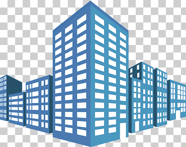 Ilustración edificios azules, edificio, edificio moderno, infografía, ángulo, vector de construcción png
