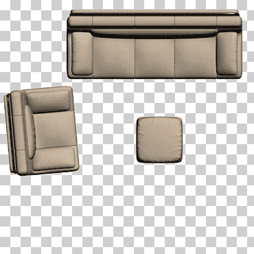 Sofá plano euclidiano, sofá, dos sofás grises ilustración, ángulo, casa, mueble png