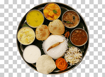 cocina india del norte cocina vegetariana thali cocina india del sur, india, comida, receta, desayuno png