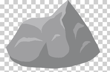piedra gris, roca, piedra, ángulo, presentación, dibujos animados png
