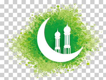 mezquita con arte de media luna, islam eid al-fitr mezquita ramadan, islam, texto, logo, fondo de pantalla de la computadora png