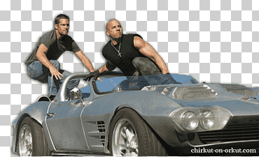 dominic toretto brian o  'conner el cine veloz y furioso, rápido furioso, Toretto dominic, Brian O'Conner, el rápido y el furioso png
