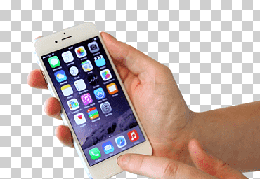 persona que tiene el iphone de plata 6, iphone 6 más iphone 4s iphone 6s smartphone, iphone, artilugio, electrónica, teléfono móvil png