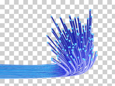 cable de fibra óptica red de computadoras cable eléctrico, fibra óptica, azul, Red de computadoras, Internet png