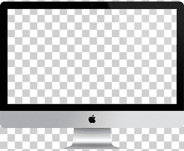 Ilustración de plata imac, macbook pro mac mini imac, computadora de escritorio PC, televisión, ángulo, electrónica png
