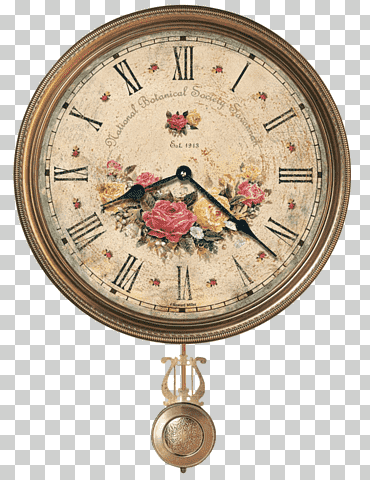 reloj análogo marrón redondo, reloj de la repisa del reloj del péndulo de la tabla del reloj de la compañía de miller de howard, reloj antiguo complejo, retro, reloj digital, ropa vintage png
