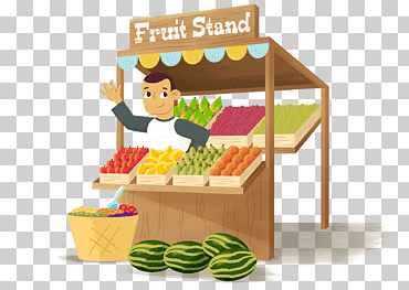 puesto de frutas navegador web, viveros de frutas confitadas, diverso, comida, dibujos animados png