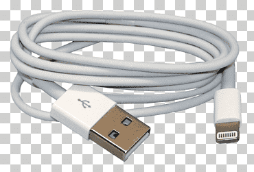 cargador de batería del cable eléctrico del iphone 5 micro-usb, usb, electrónica, cable de cables eléctricos, cable png