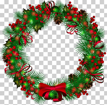 corona de Navidad, creativo, dibujos animados, pintado a mano png