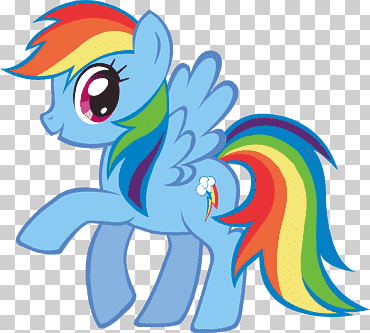 Rainbow Dash Twilight Sparkle Pony dibujos animados animados, Little Pony, caballo, diverso, mamífero png