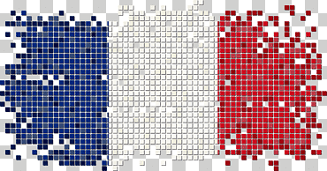 Ilustración blanca, azul y roja, bandera de pavo bandera de bangladesh, píxel de la bandera de Francia, bandera, texto, fotografía png