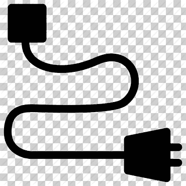 Ilustración de enchufe eléctrico negro, iconos de computadora, cable eléctrico, enchufe de CA, enchufes y símbolo de cable de alimentación, icono de conector de datos, diverso, texto, rectángulo png