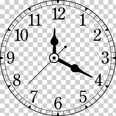 Reloj cara reloj despertador muebles de tiempo, reloj negro pintado a mano, pintura de acuarela, ángulo, cocina png