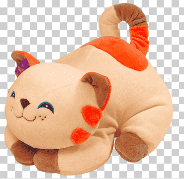 peluche ks niños niño infantil, café dulce gato, diverso, textil, naranja png