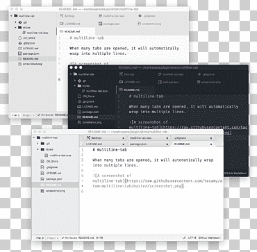 Atom GitHub المكونات في برامج الكمبيوتر ، جيثب, نص, متعددة, الوسائط png