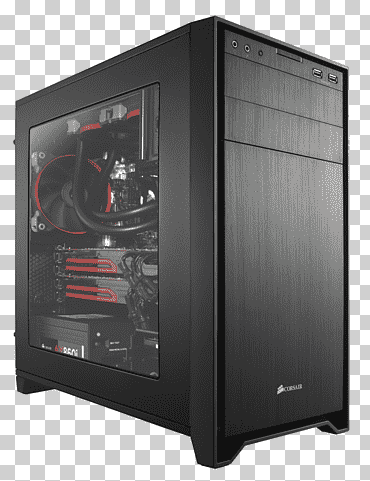 carcasas y carcasas para computadoras microatx mini-itx corsair componentes, estuche, computadora, dispositivo electronico, tarjeta madre png