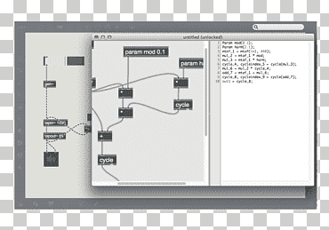 Computer Software Max Cycling '74 Visual programming language Computer programming, Visual Programming Language, Computer Software, Max, Cycling '74 png