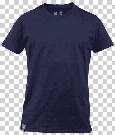 Camiseta con cuello redondo azul, camiseta, polo azul marino, camisa., camiseta, azul, ángulo png