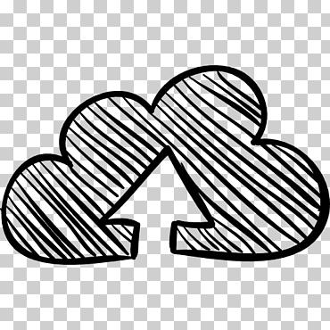 Internet Cloud computing Sketch, cloud computing, angle, text, heart png