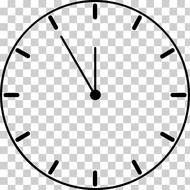 reloj analógico que muestra 11:55, relojes de alarma, fondo de noche huoshao, ángulo, simetría, reloj digital png