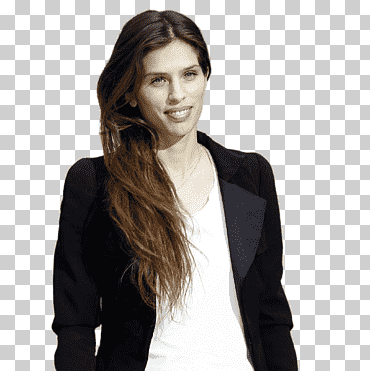 sonriente mujer en blazer negro, traje negro maïwenn, en el cine, Maïwenn, sonriente png