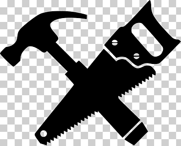 Carpintero iconos de computadora ingeniería arquitectónica carpintería sierras de mano, diverso, reparar, negro png