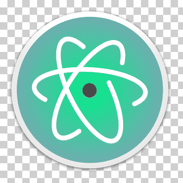 código de estudio visual del editor de texto atom github, github, do, agua, símbolo png