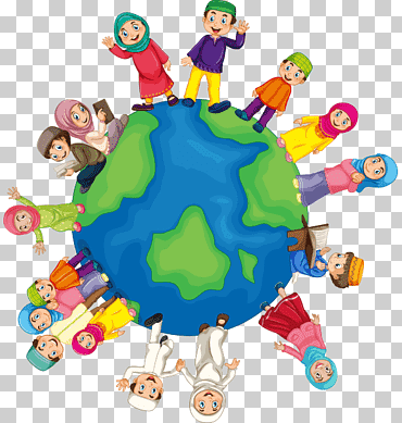gente de todo el mundo ilustración, religiones del mundo religiones del mundo, islam, cultura, mundo, Reino libre png