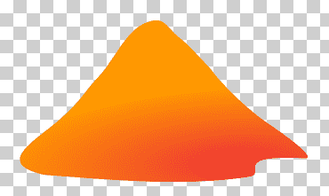 volcán de lava magma, volcán, ángulo, triángulo, naranja png