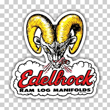 سيارة Edelbrock ، ذ م م ملصق سيارة هوت رود ، سيارة, سيارة عتيقة, سباق, شعار png