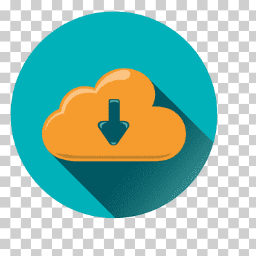almacenamiento en la nube computación en la nube iconos de computadora, computación en la nube, naranja, computación en la nube, Internet png