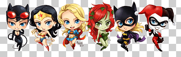 Harley Quinn Superman superhéroe Chibi, Harley Quinn, héroes, DC comics, personaje de ficción png
