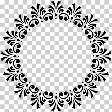 marcos, marco circular, blanco, hoja, texto png