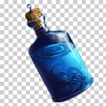 licor botella de cristal líquido poción, pluma cayendo material, vaso, bebida destilada, frasco png