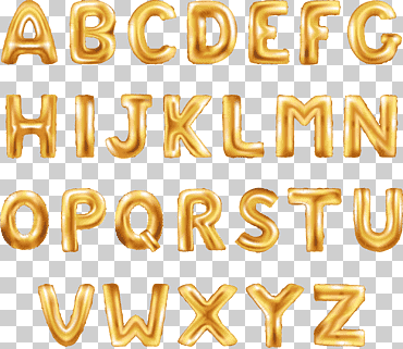 Globo carta stock photography Fuente, globo de oro palabra palabra, alfabeto de oro mucho globo de mylar, Inglés, marco dorado, texto png