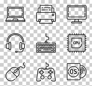 iconos de computadora diseño plano símbolo, componentes, diverso, ángulo, blanco png