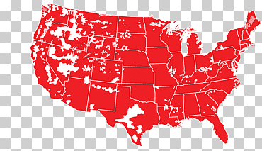 mapa de cobertura teléfonos móviles verizon wireless tracfone wireless, inc., mapa de cobertura, teléfonos móviles, mapa, lte png