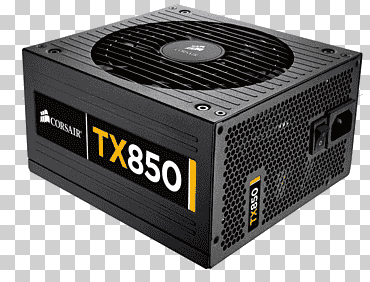unidad de fuente de alimentación 80 más convertidores de potencia atx corsair componentes, computadora, computadora, dispositivo electronico, hardware de la computadora png