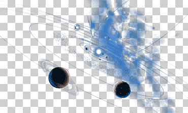 galaxia azul planeta galaxia, Vía láctea, planeta, nube de estrellas png