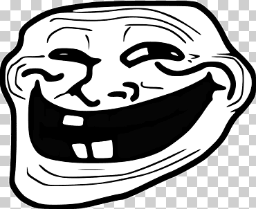 youtube trollface internet troll rage comic internet meme, tío, blanco, cara, logo png