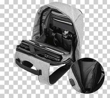 Adaptador de CA para portátil Mochila con sistema antirrobo Bolsa, Ordenador portátil, electrónica, mochila, ordenador portátil png